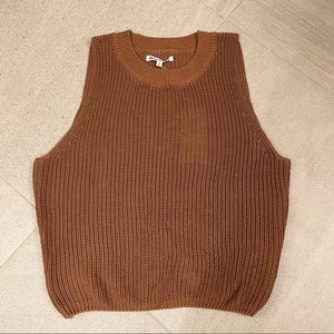 Reformation Lilac Sleeveless Knit Top